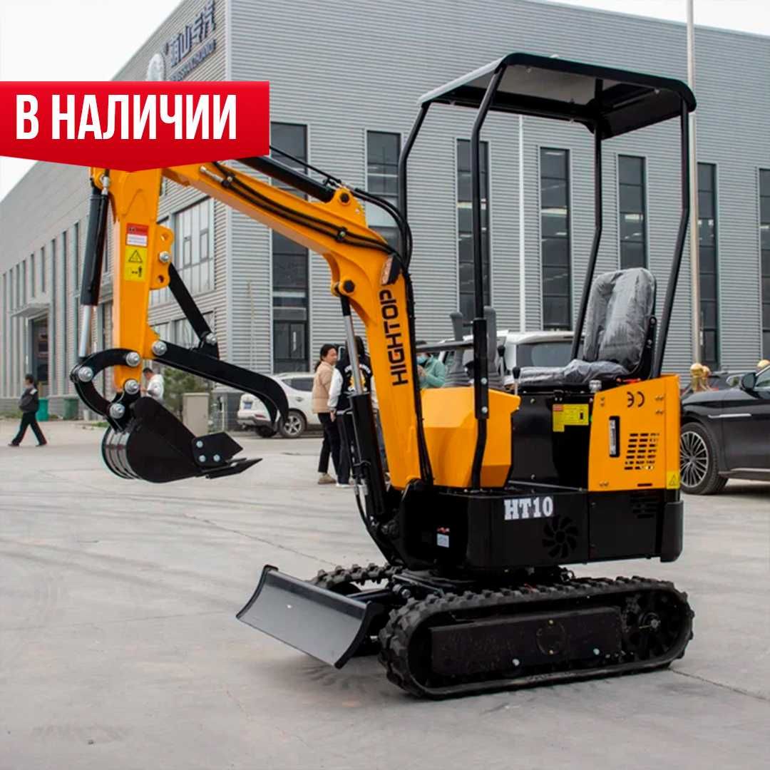 Мини-экскаватор Hightop HT10 (KOOP 192F)