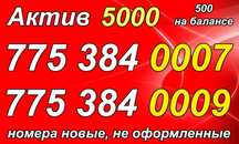 Красивые номера актив