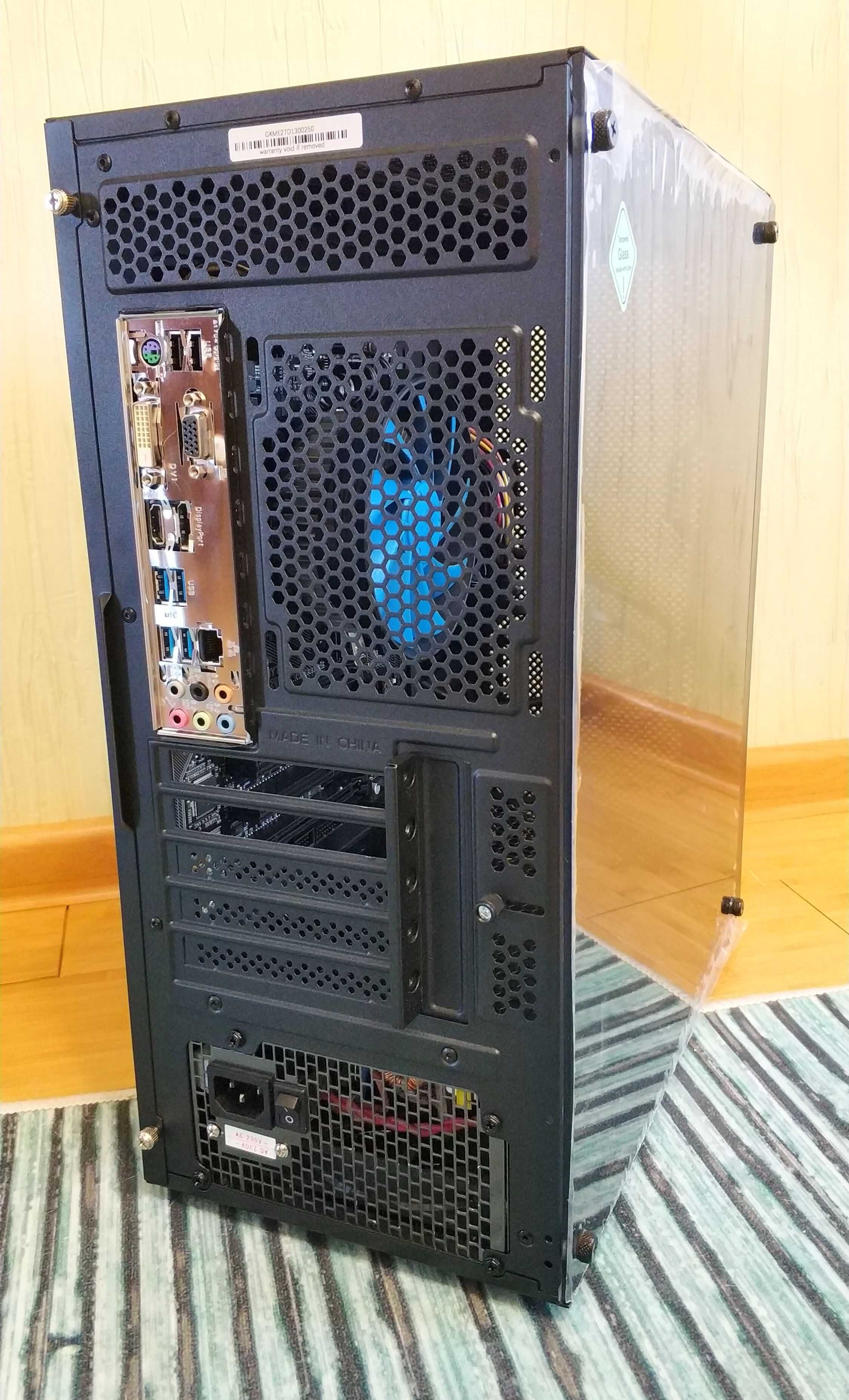 Компьютер в сборе / i5-7400 / монитор 23"