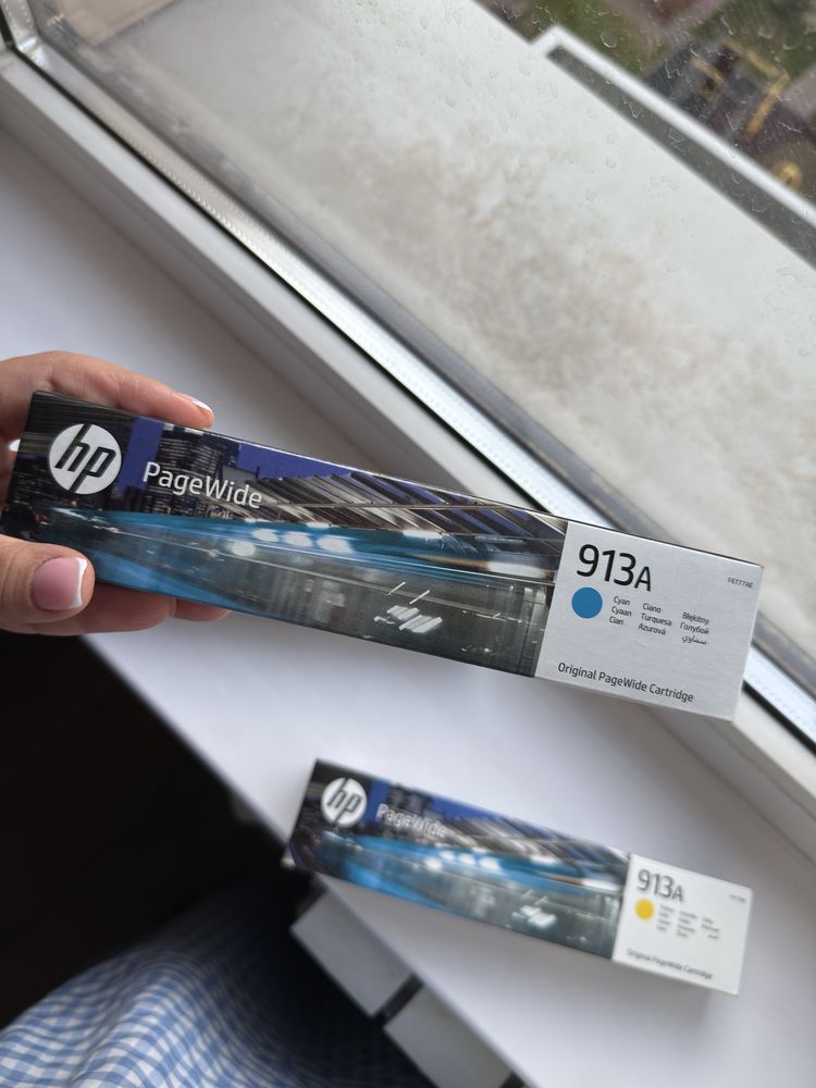 Картридж струйный HP, запечатанные, 3 цвет