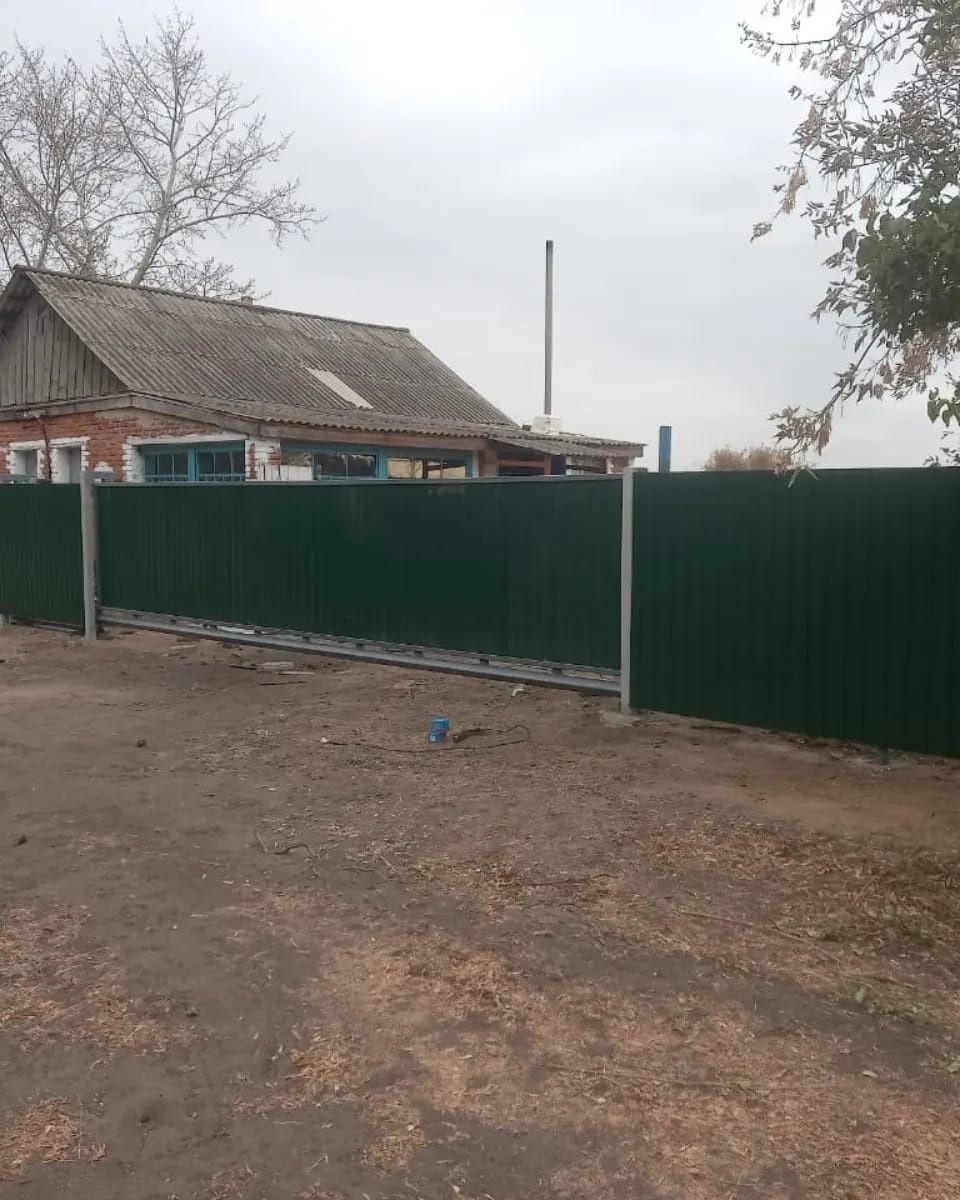 Установка забора заборов
