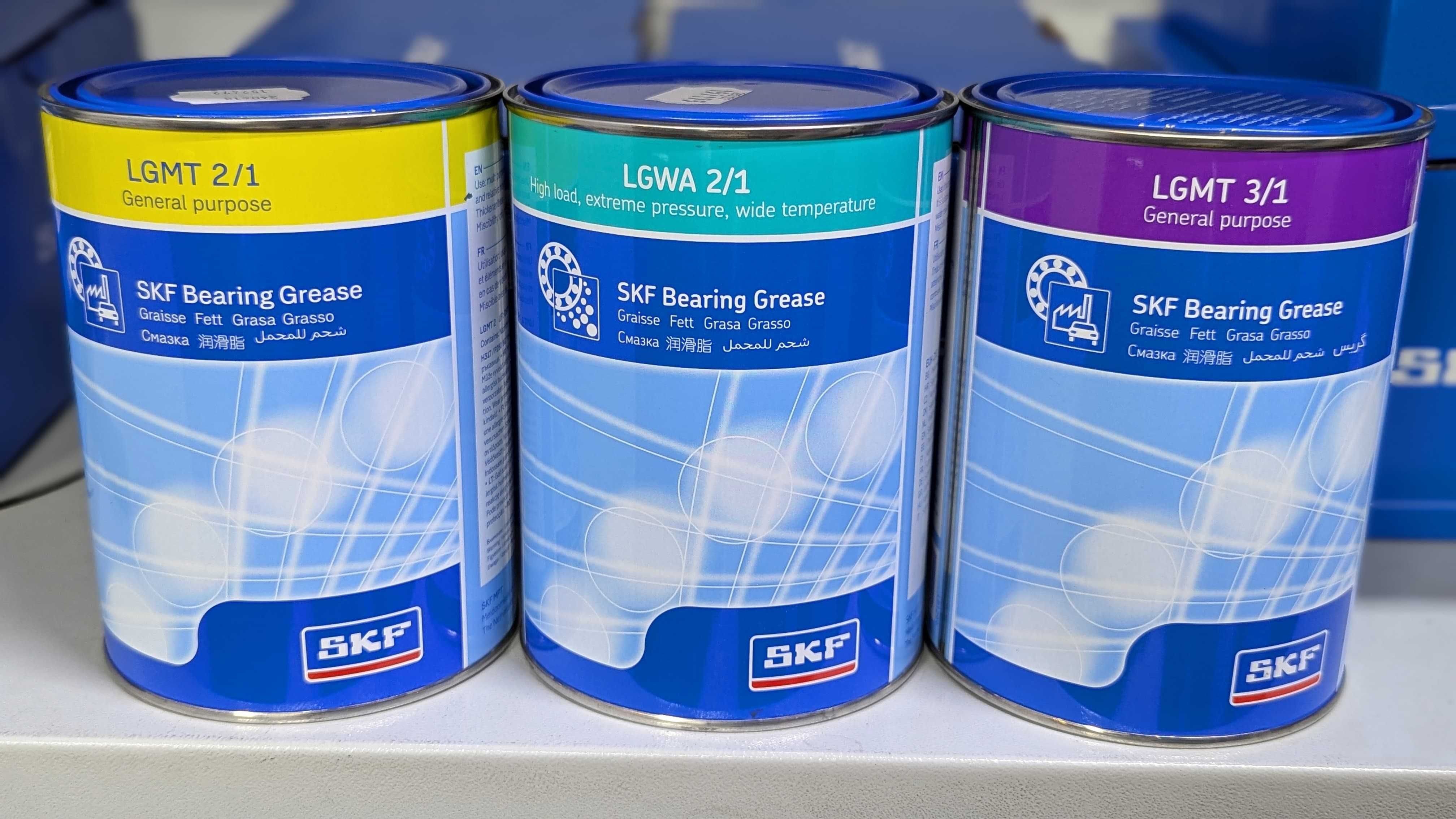 Многоцелевая пластичная смазка от SKF класса NLGI 3, NLGI 2