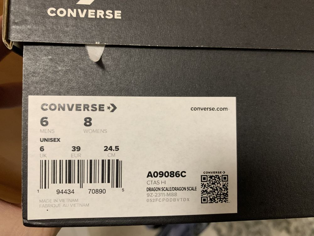 Кеды женские кожаные  CONVERSE, ОРИГИНАЛ!