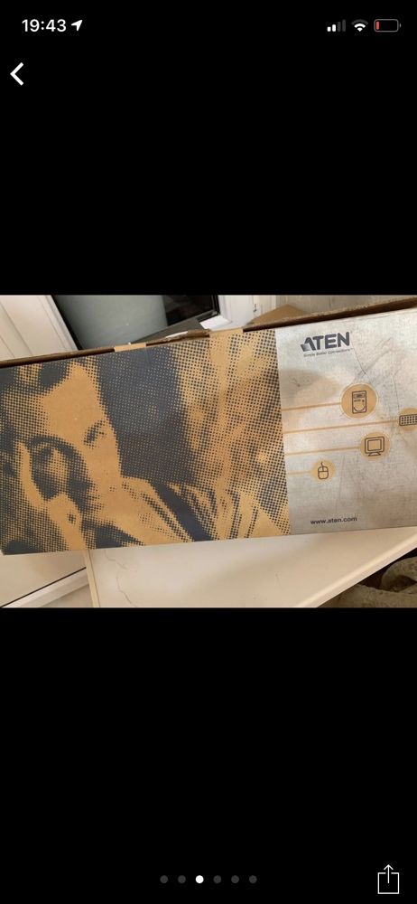 Свитч квм переключатель Aten kvm новый