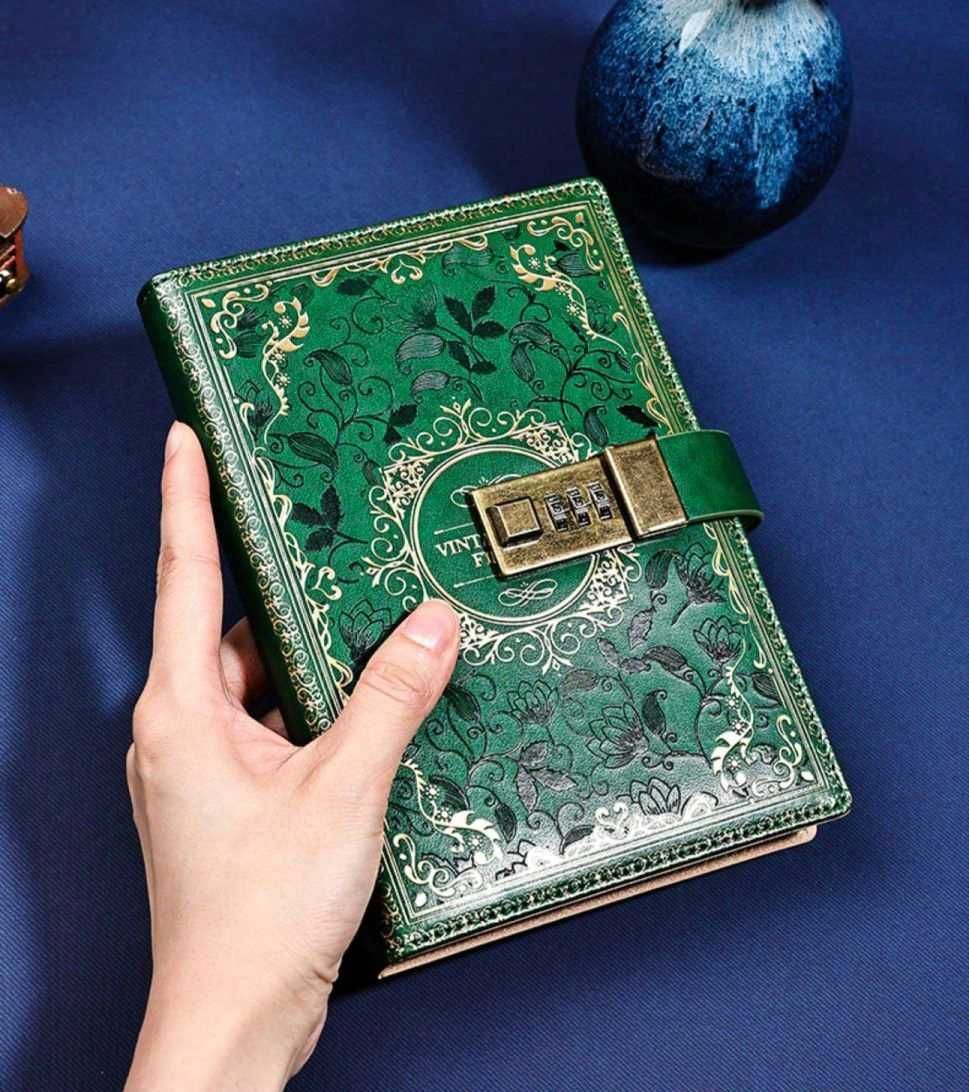 Записная книжка с паролем для входа
