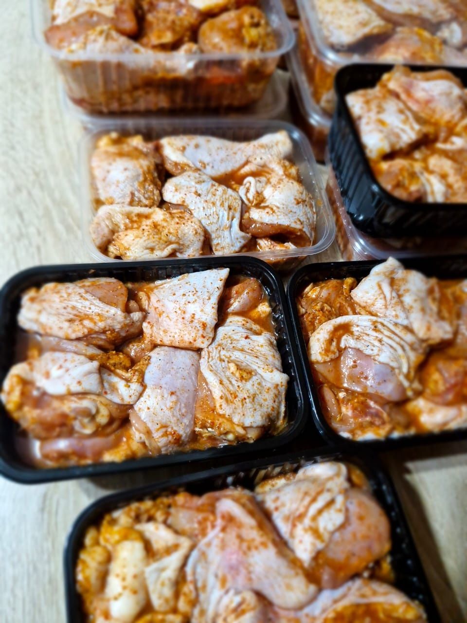 Маринованные шашлыки
Шашлык из окорочка кг 1600