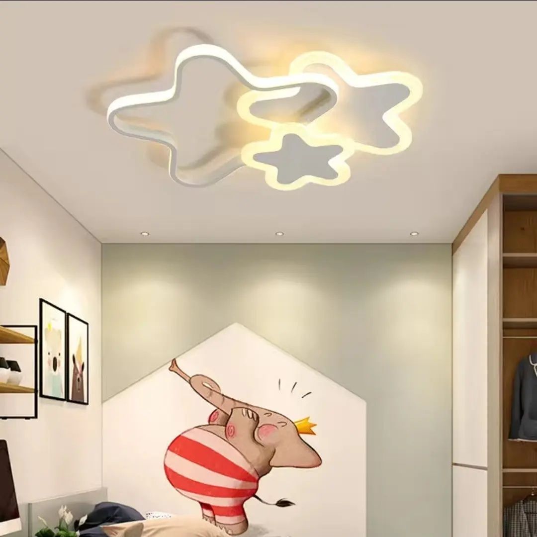 LED Люстра Звёзды
