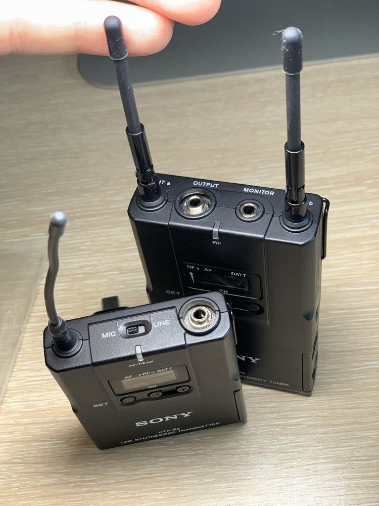 Микрофон петличка Sony. Практически новый.
