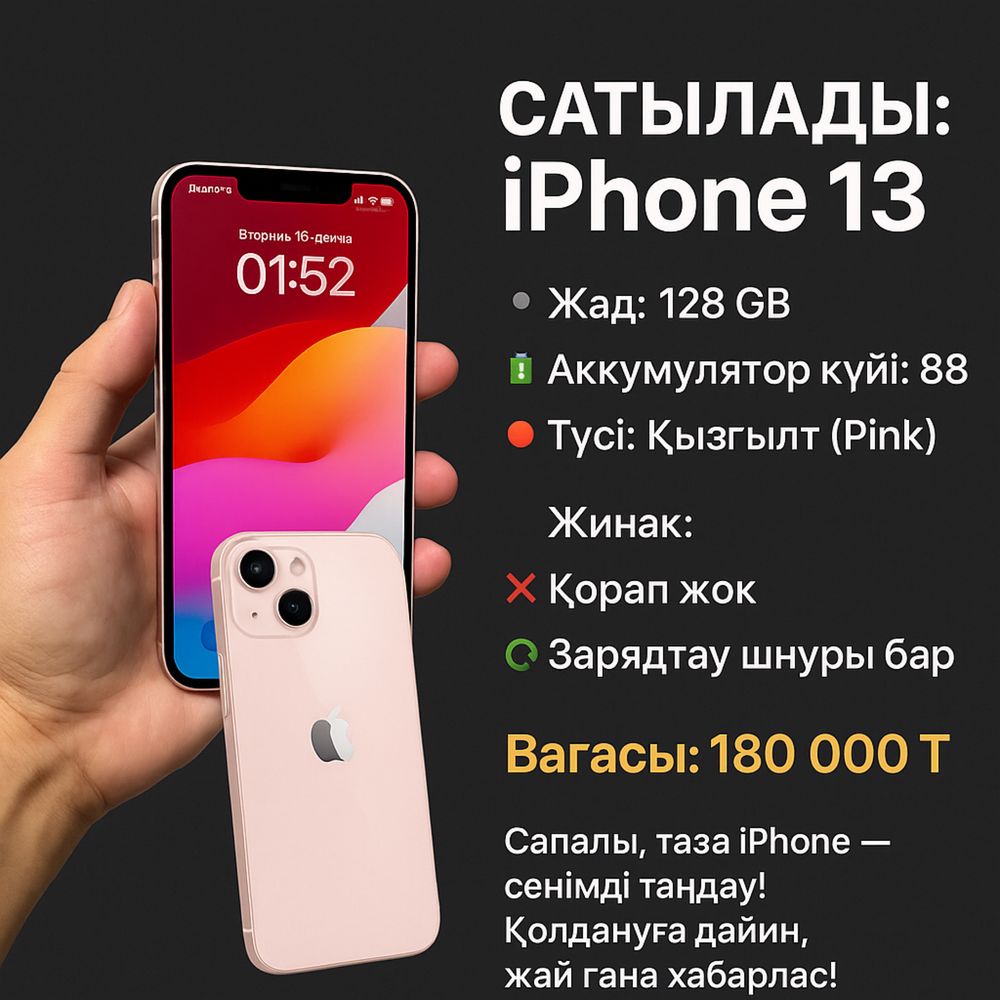 Ip 13 128 гб акб 88