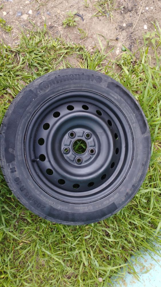 Продам 2-е запаски 205x55 R16, 5x114x3 Corolla, Camry
