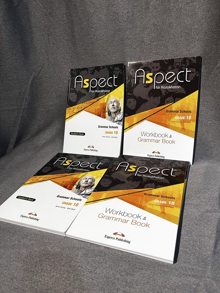 Учебники от издательства, тетради Excel, Action, Aspect