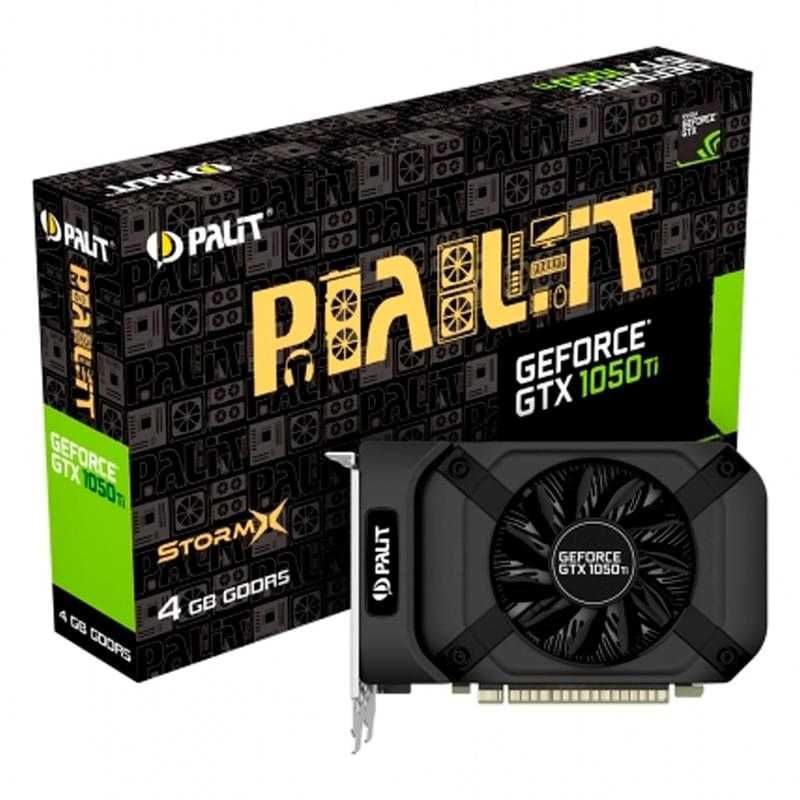 Видеокарта Palit Nvidia GeForce GTX 1050Ti 4Gb StormX (DVI+HDMI+DP)