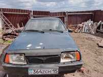 Ваз 21093 синий .