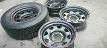 Диски R17 6x139.7 ширина 8jj et 0 Prado Hilux Patrol Pajero железные