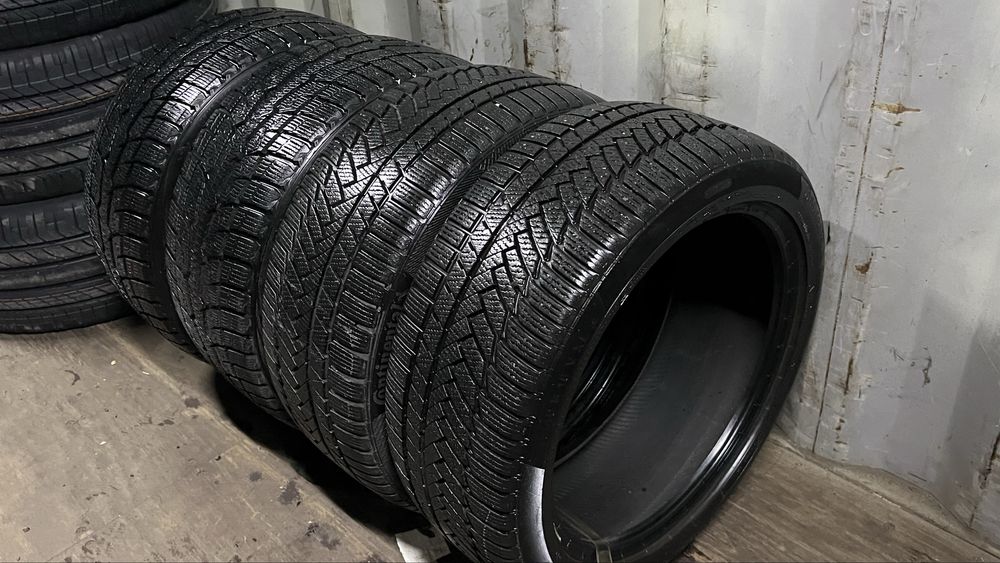 Зимние шины 245/40 R18 Toyo + Continental | 4 шт, отличное состояние