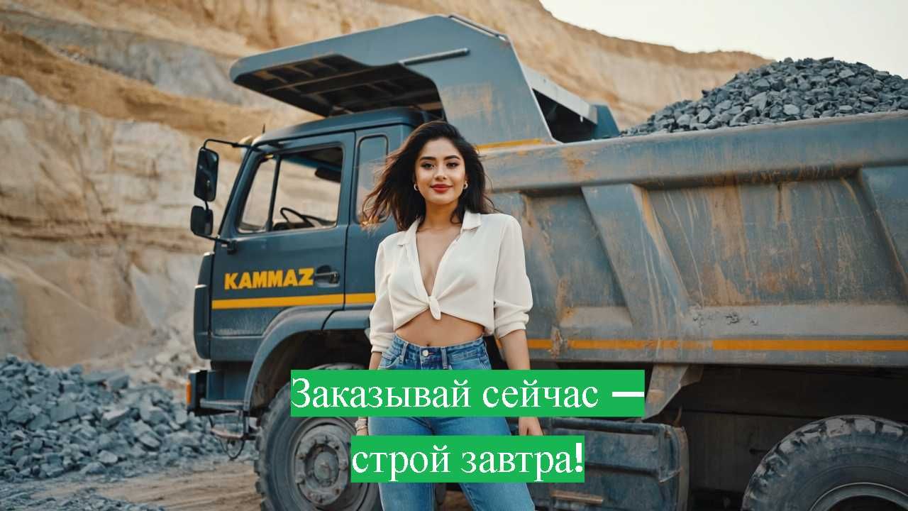 Сыпем щебень, как надо! Песок, отсев, ПГС, балласт, грунт 24/7