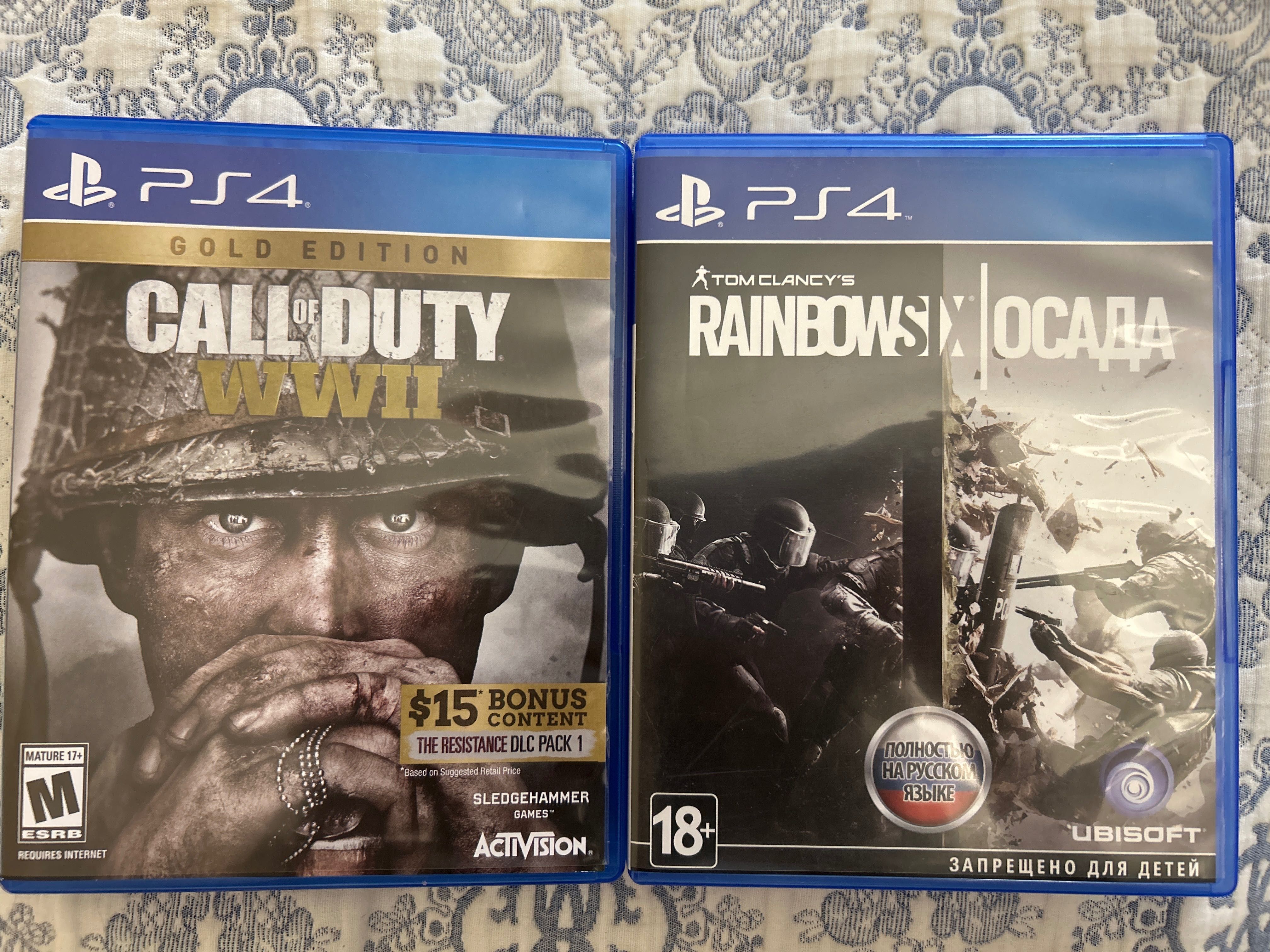 Продаю игры на PS4