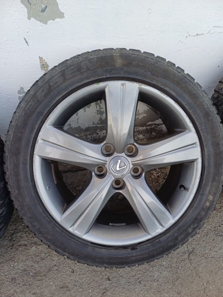 Продаю диски Lexsus . В комплект зимних  шин Kapsen 215/55 R17