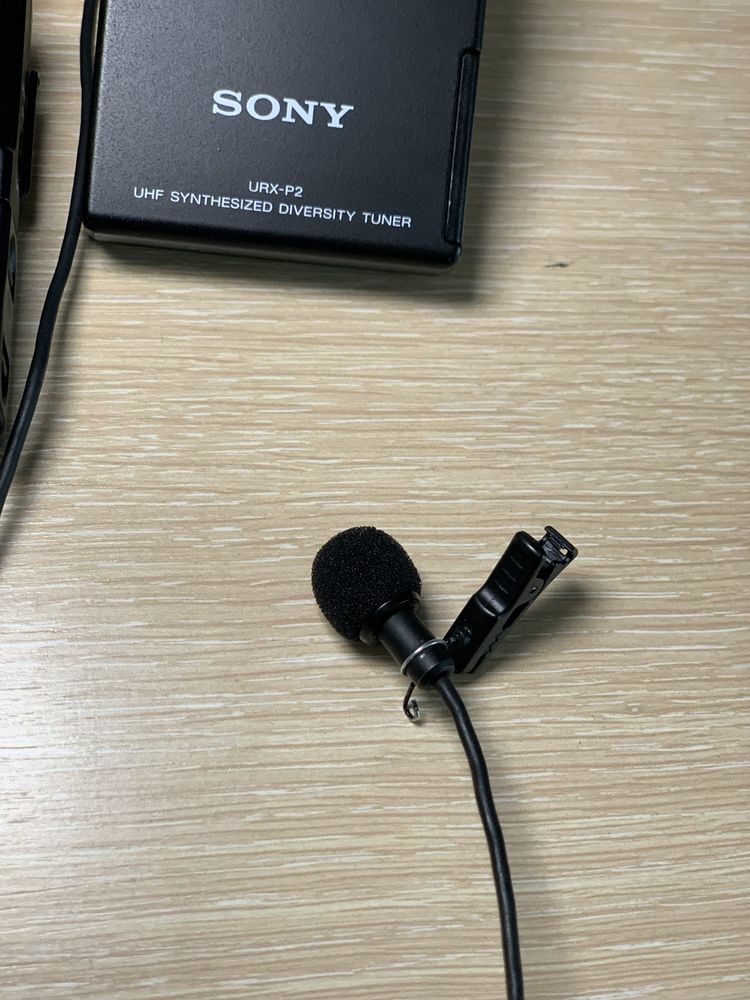 Микрофон петличка Sony. Практически новый.