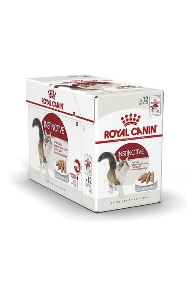 Корм Royal Canin Instinctive паштет птица 85 г 12 шт