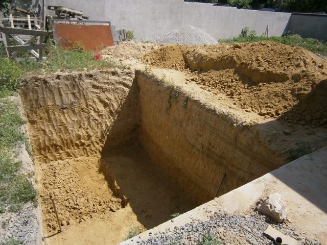 Копка ям, траншей, септиков