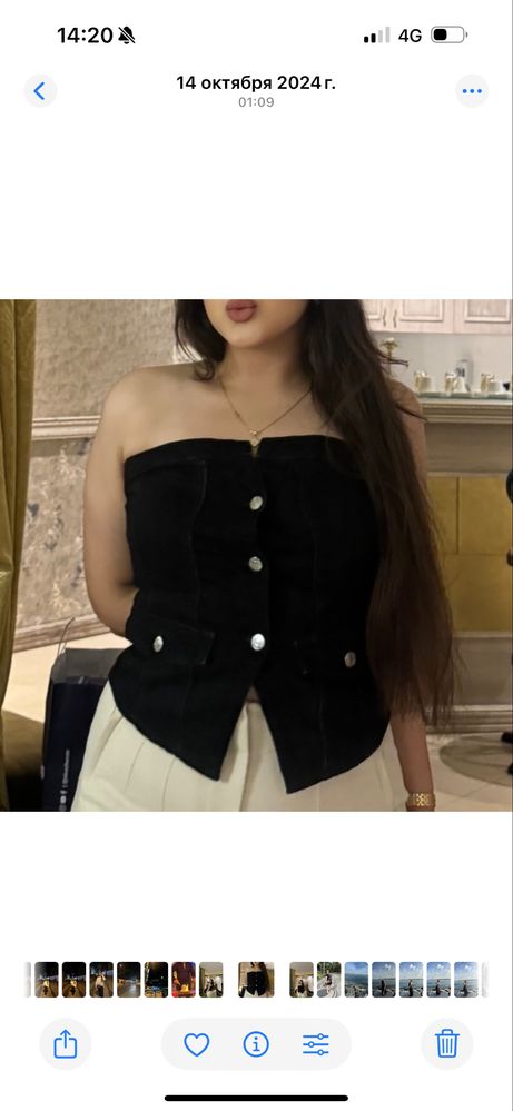 Джинсовый корсет от ZARA, новая с биркой