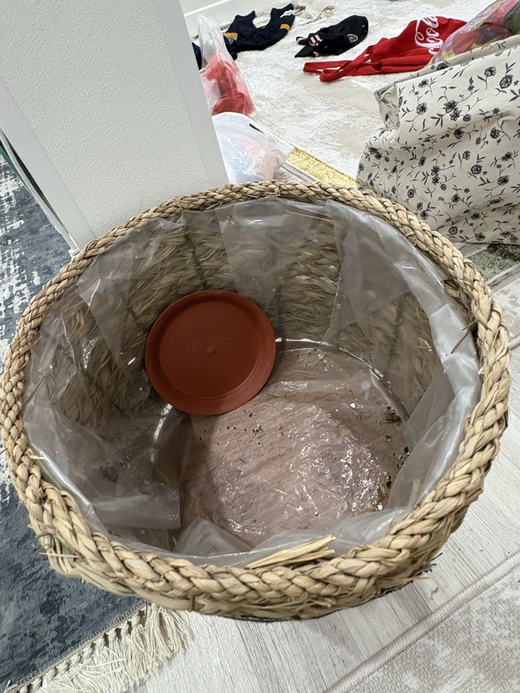 продам кашпо бамбуковый