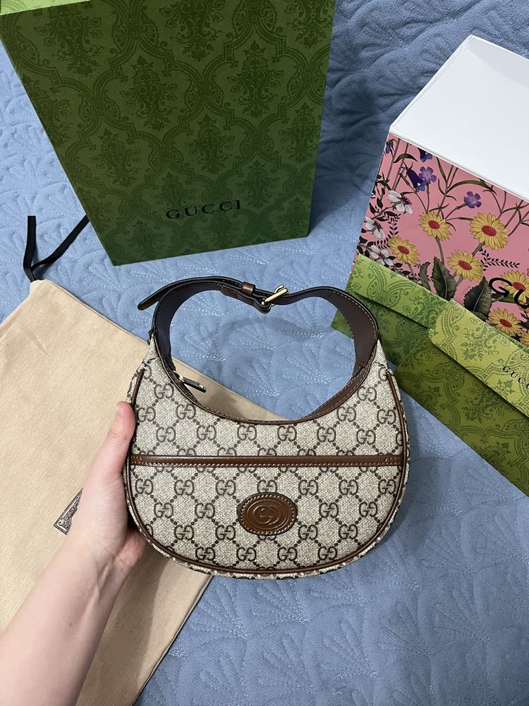Gucci багет сумка,оригинальная упаковка, есть документы .