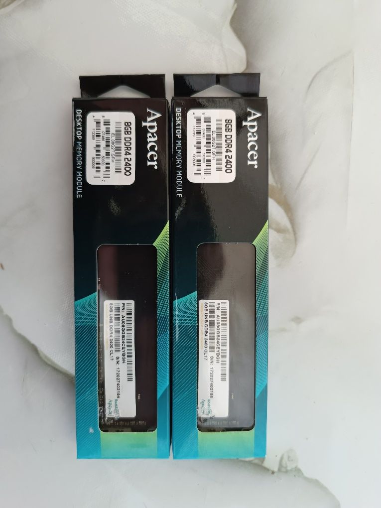 Продам оперативную память  apacer 8gb ddr4 2400