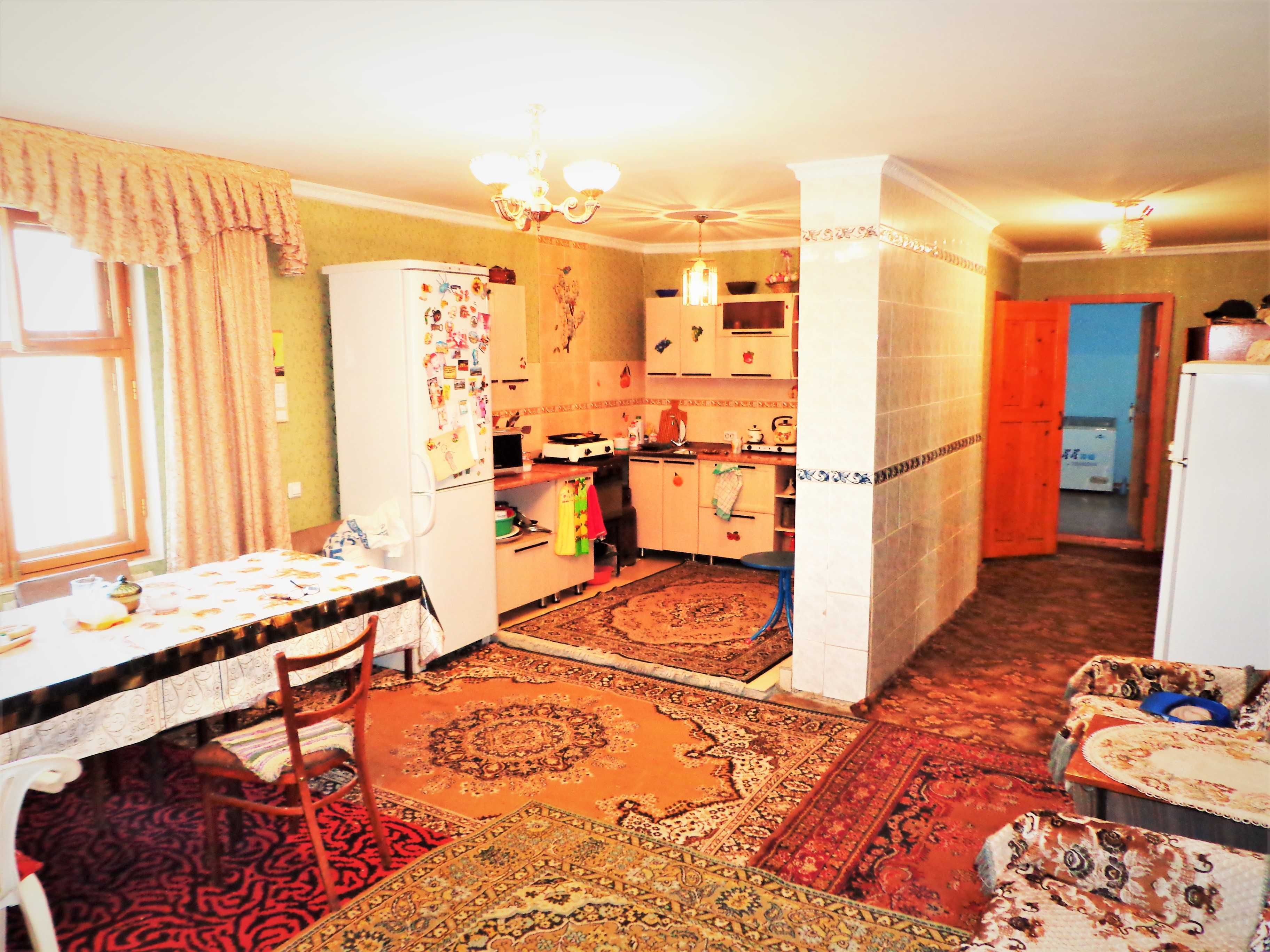 Продам дом110кв.м.+ ферма600кв.м, гараж130кв, земля36Га, Ново-Ахмирово
