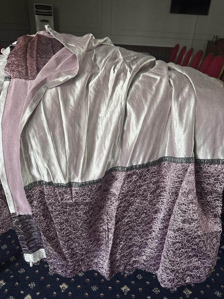 Продам шторы б/у, разные ткани, тюли, балдахины, чехлы на стулья