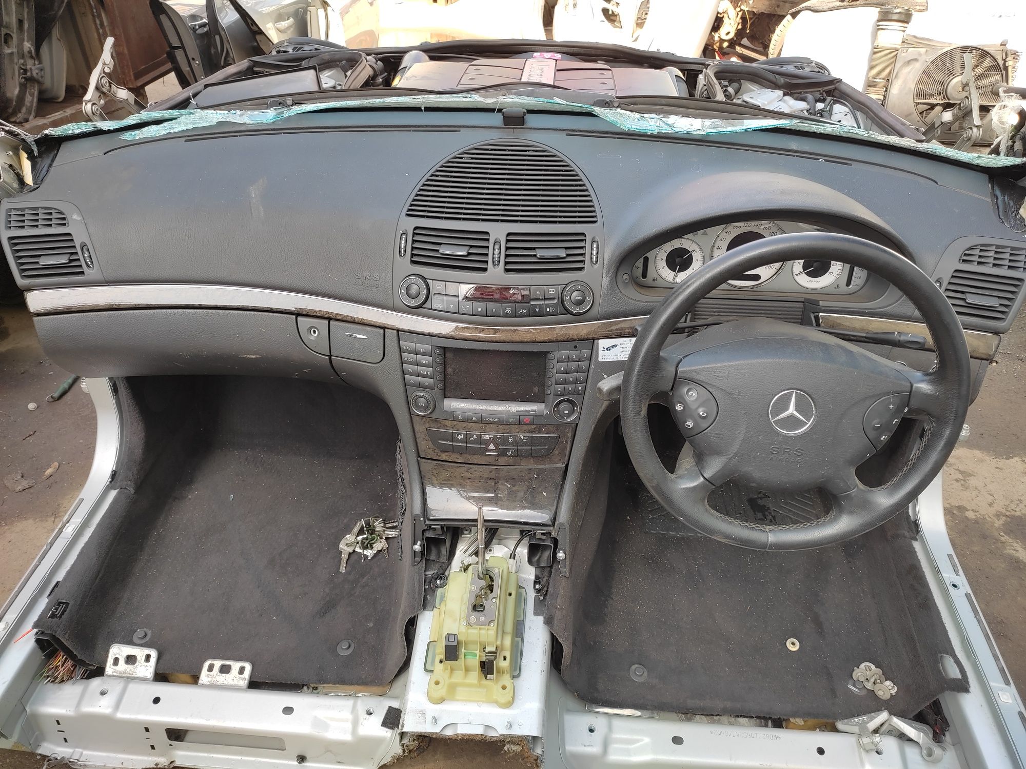 W211 e320 e500 авангард Япония распил контрактный двигатель бузапчасть