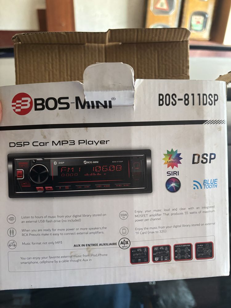 Магнитола bos-mini
