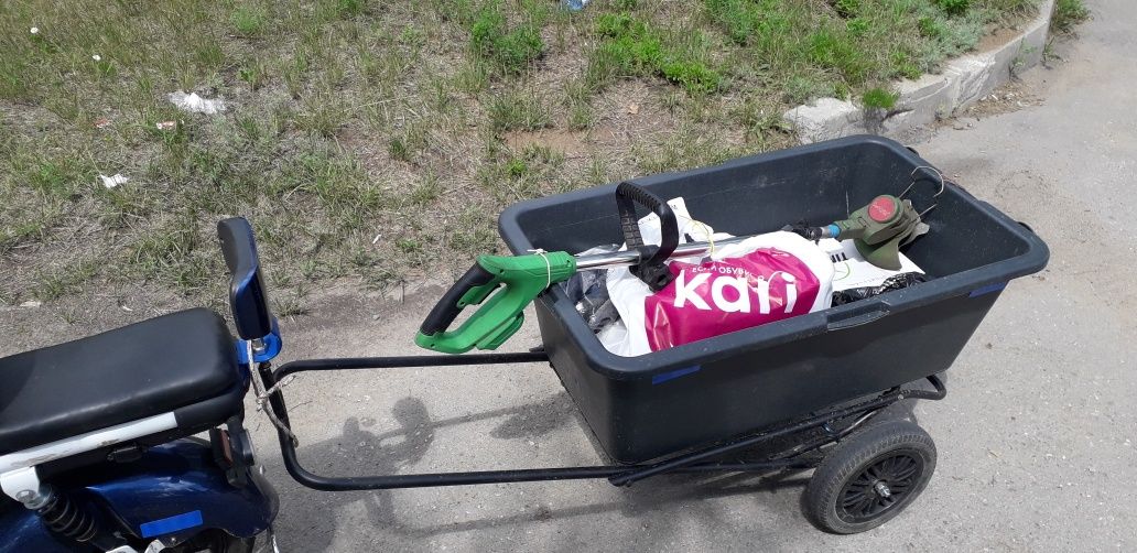 Прицеп на велосипед электровелосипед