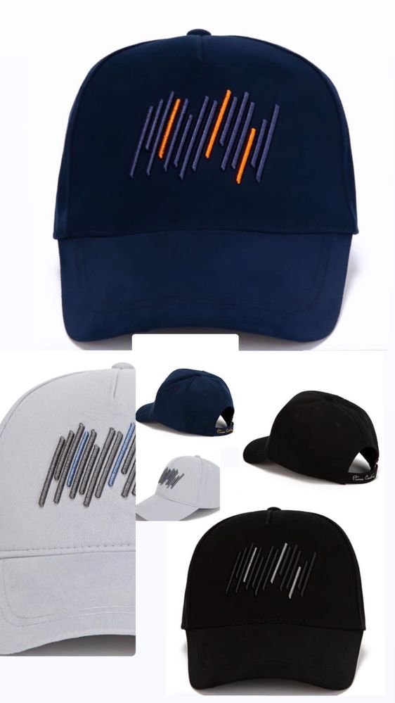 Утепленные кепки, бейсболки Pierre Cardin, US Polo