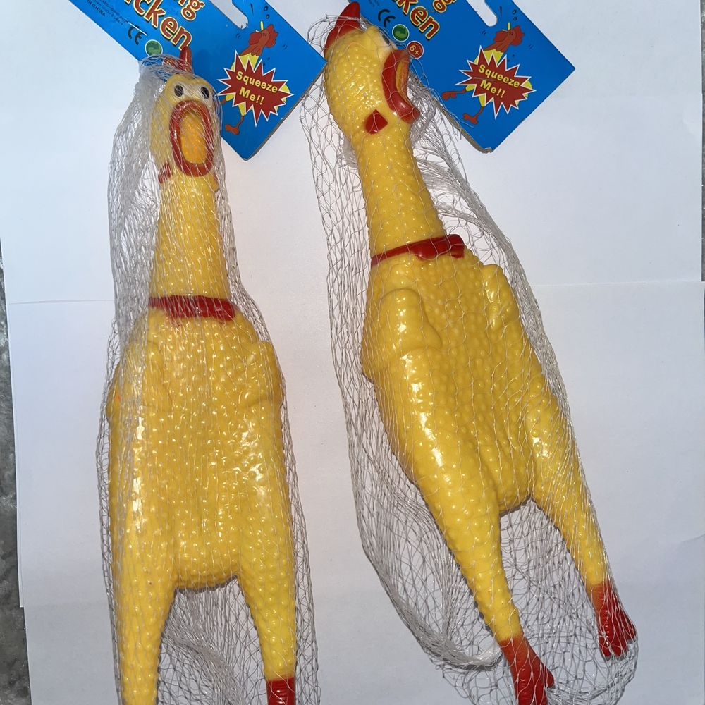 Игрушка кричащая курица