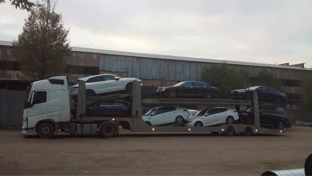 Перевозка автомобиля автовозом