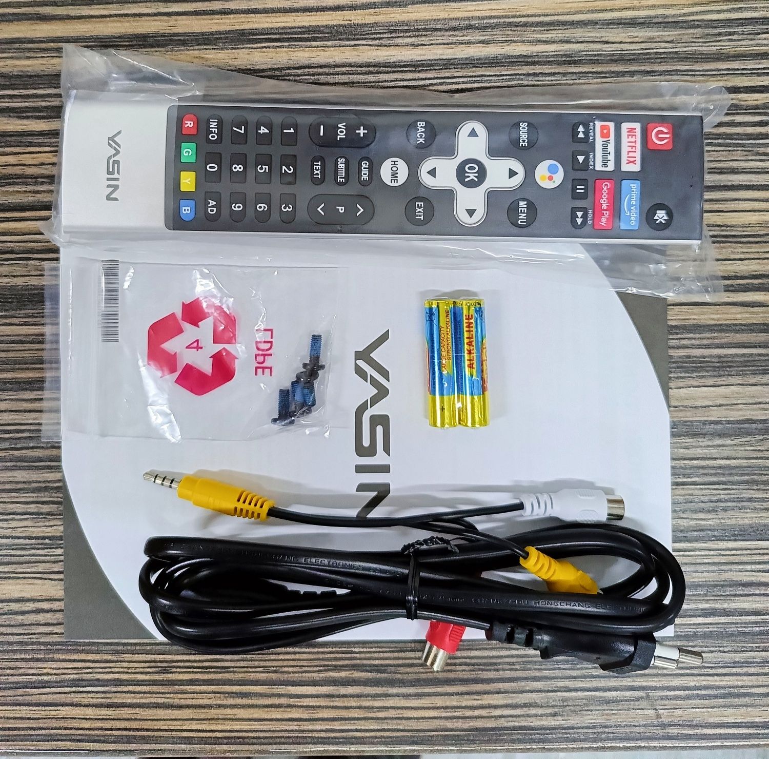 Игровой Телевизор 4К UHD QLED Yasin 65Q9K 144Гц Dolby Atmos