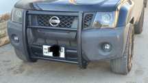 Защита бампера Таран Кенгурятник, push bar на Nissan Xterra