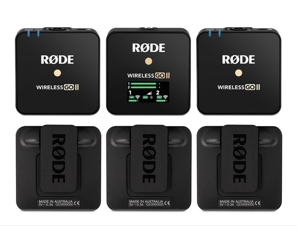 Петиличка Микрофон Rode Wireless Go II