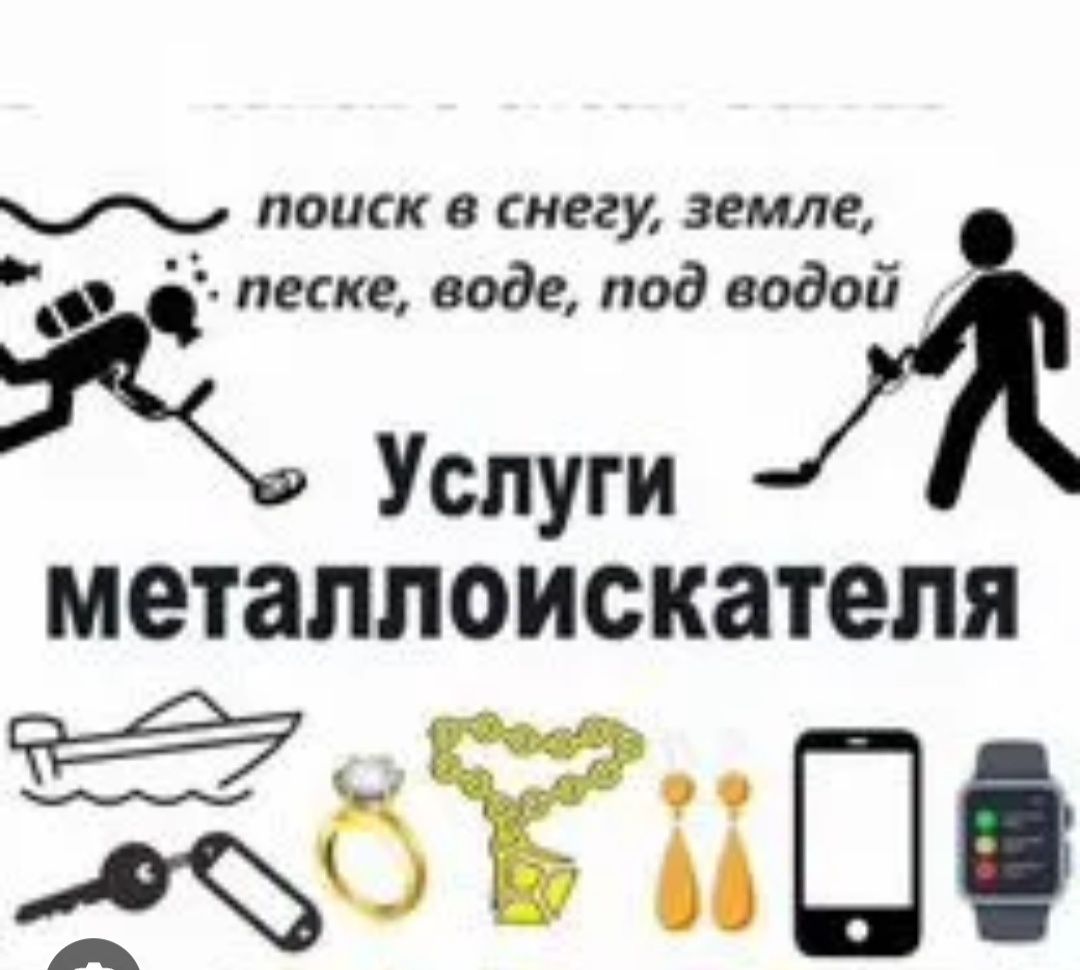 Услуги Металлоискателья 10000.т.