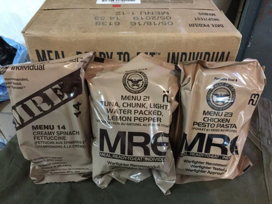 Сухпай сухой паек ИРП MRE разные 23 февраля охота рыбалка подарок