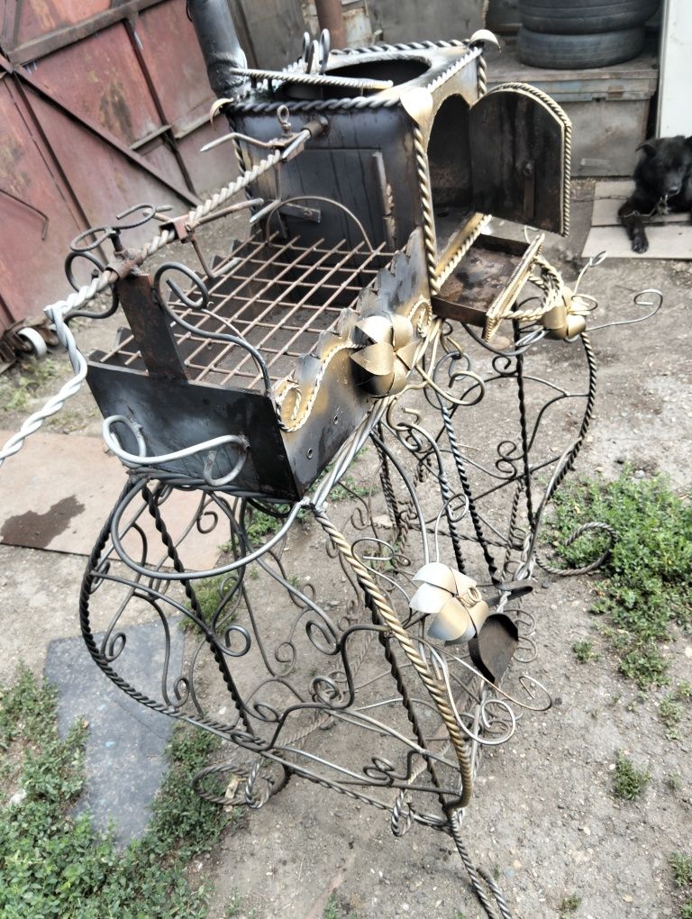 Продам мангальную зону,ручная работа