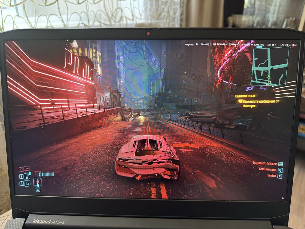 Продам или обменяю Ноутбк Lenovo ideapad gaming 3 Ryzen7 5800h