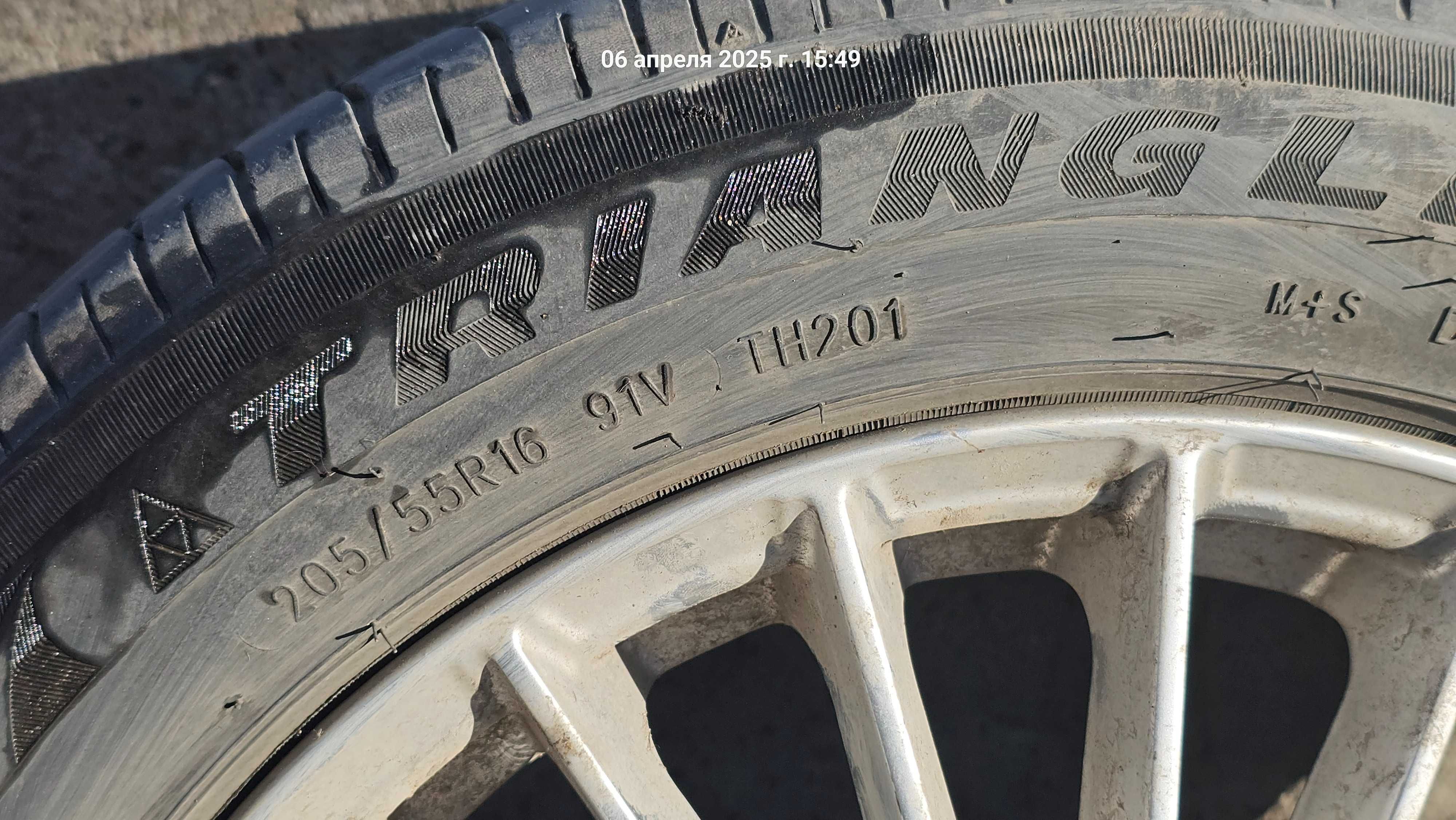 Диски с резиной Triangle 205/55 R16