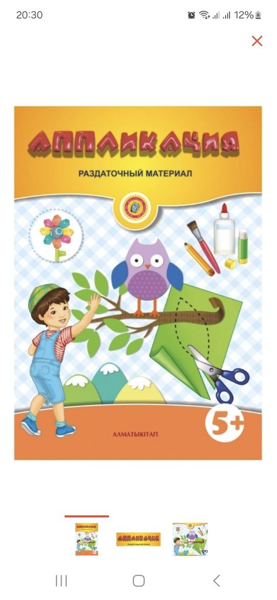 Книга Аппликация +5