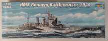 Модель корабля HMS Renown