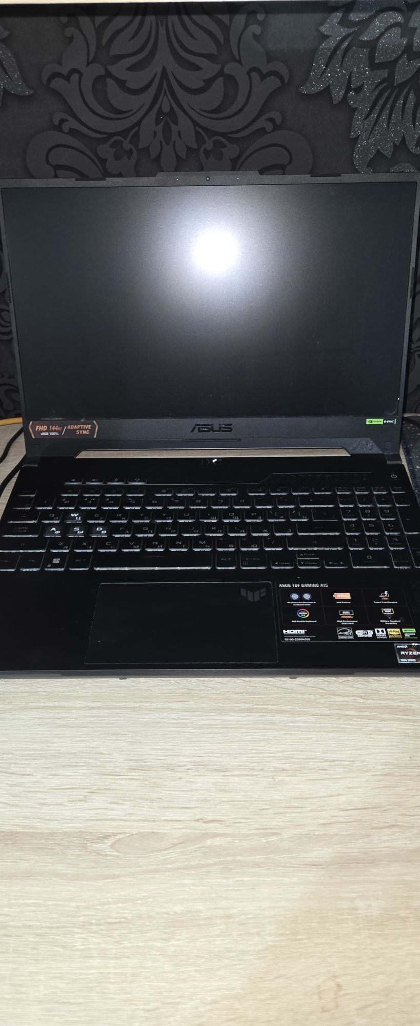 Новый Asus tuf gaming a15