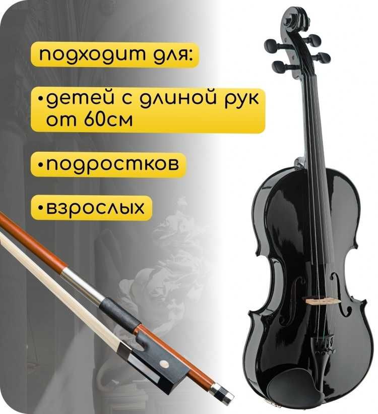 Скрипка Levinson VN-4/4 TBK черный