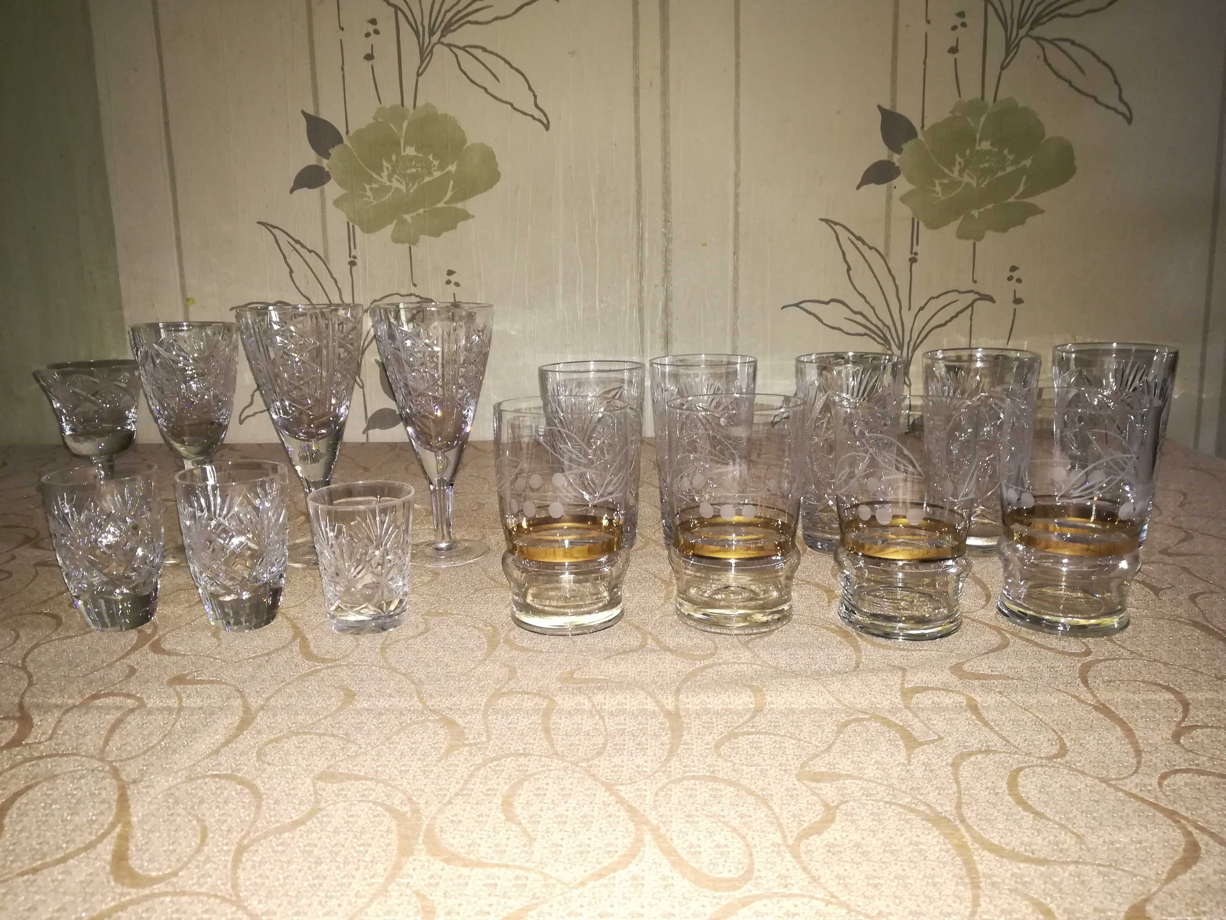 Стаканы хрустальные СССР
